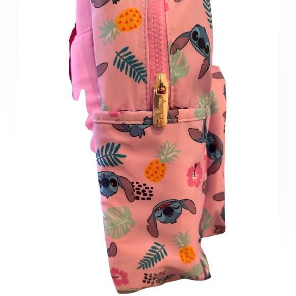 DISNEY x Bioworld Stitch Pink Backpack Two-Piece Set w Detachable Pochette NWT main image 5